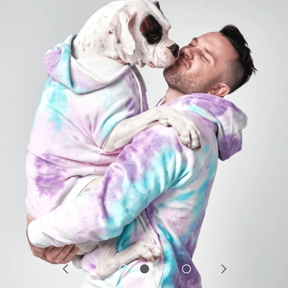 Sparkpaws Tie-dyed Human Hoodie - Picture 8 of 8
